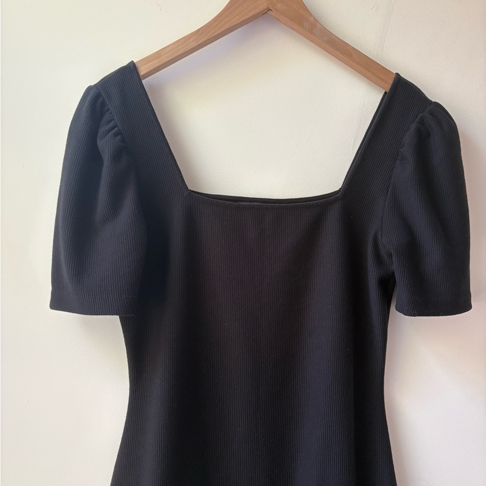 Club Monaco Black Square-Neck Dress​ - Picture 6 of 11